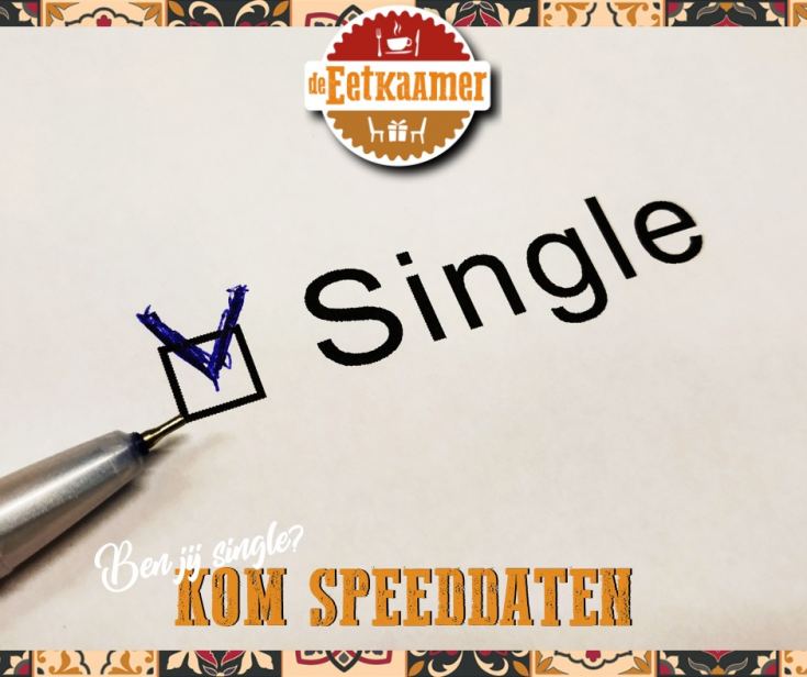 Speeddaten bij de Eetkaamer 1