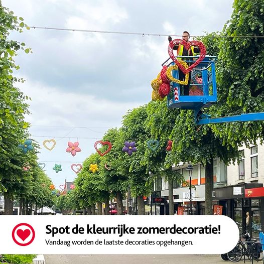 Zomerdecoratie in het Hart van Uden